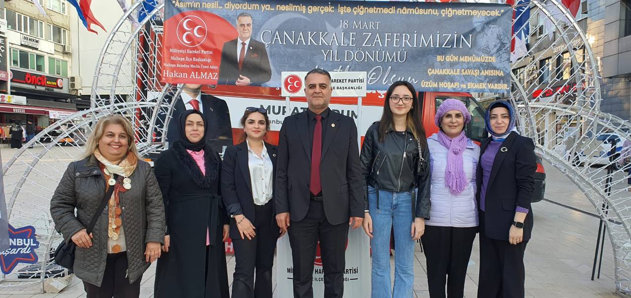 Maltepe Milliyetçi Haraket Partisi Belediye Meclis Üyesi Adayı Hakan ALMAZ Çanakkale Şehitleri İçin Duygu Yüklü Bir Proje